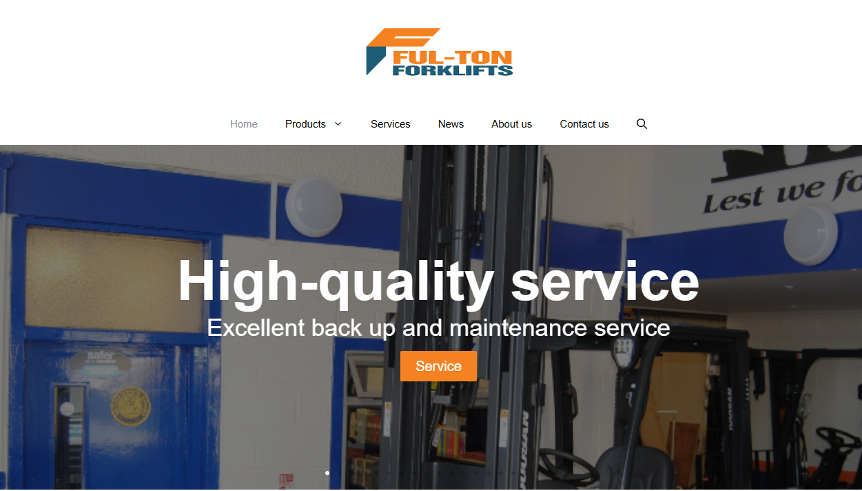 Ful-Ton Fork Lifts Ltd Website