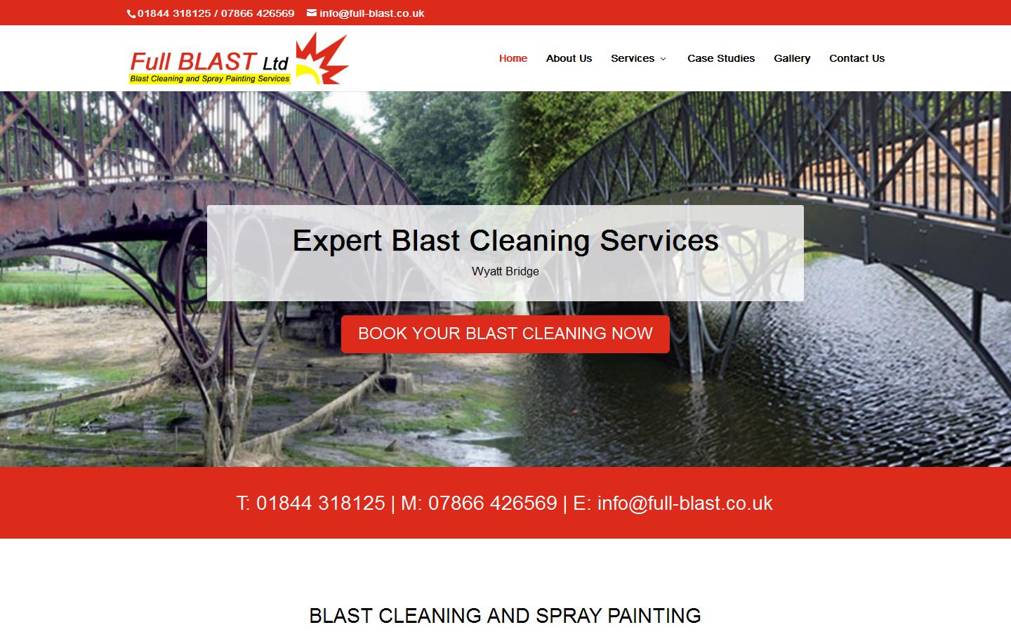 Full Blast Ltd Website