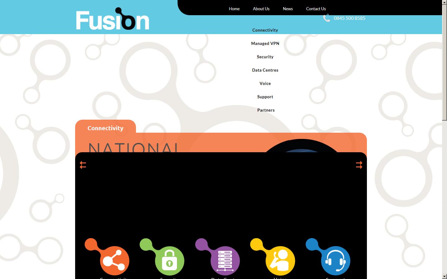 Fusion Media Networks Website