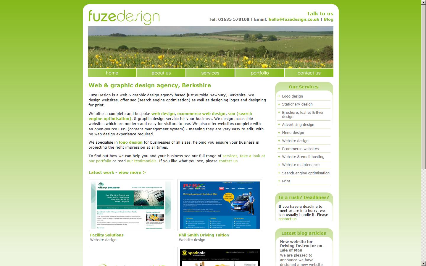 Fuze Design Website