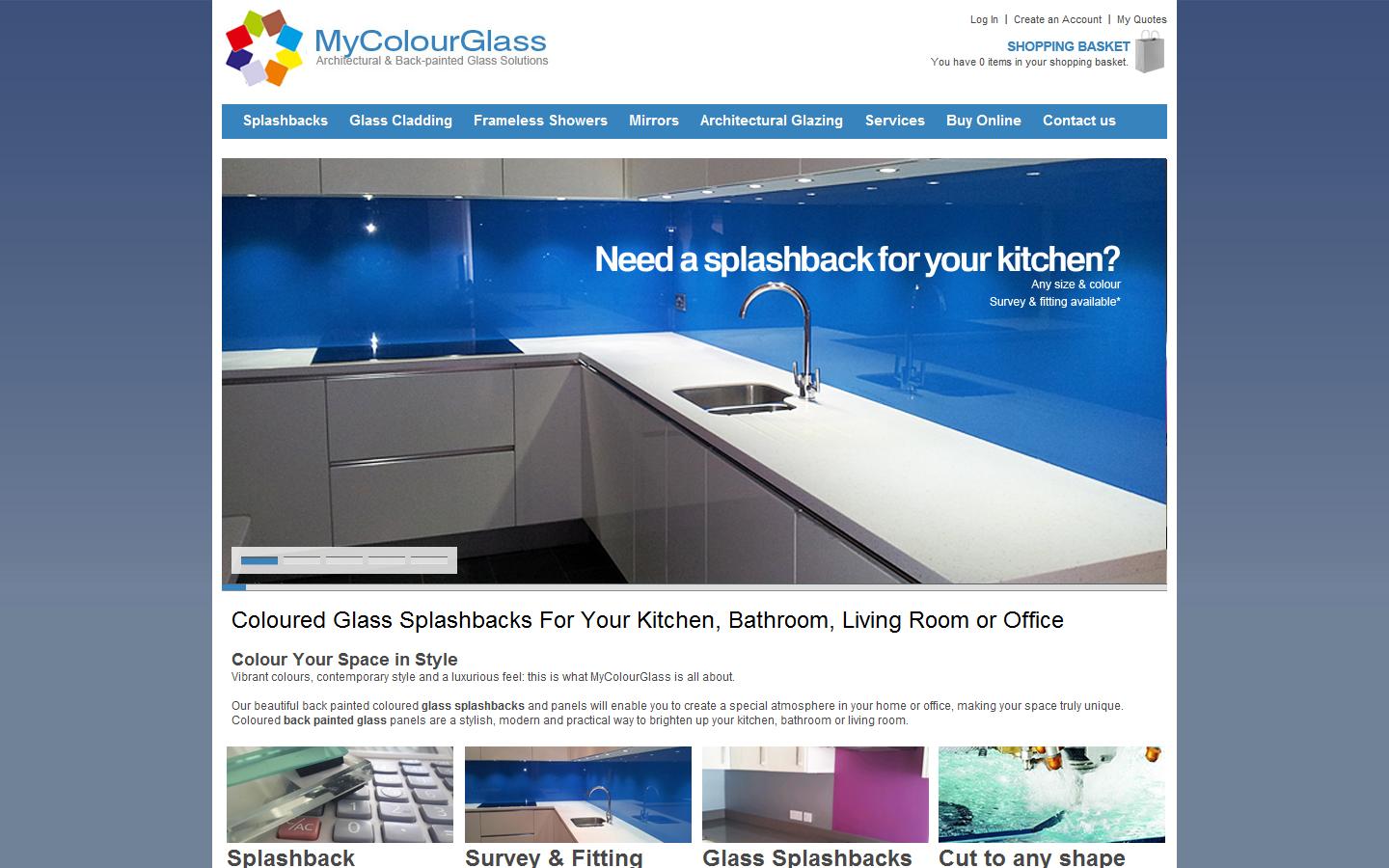 MyColourGlass Website