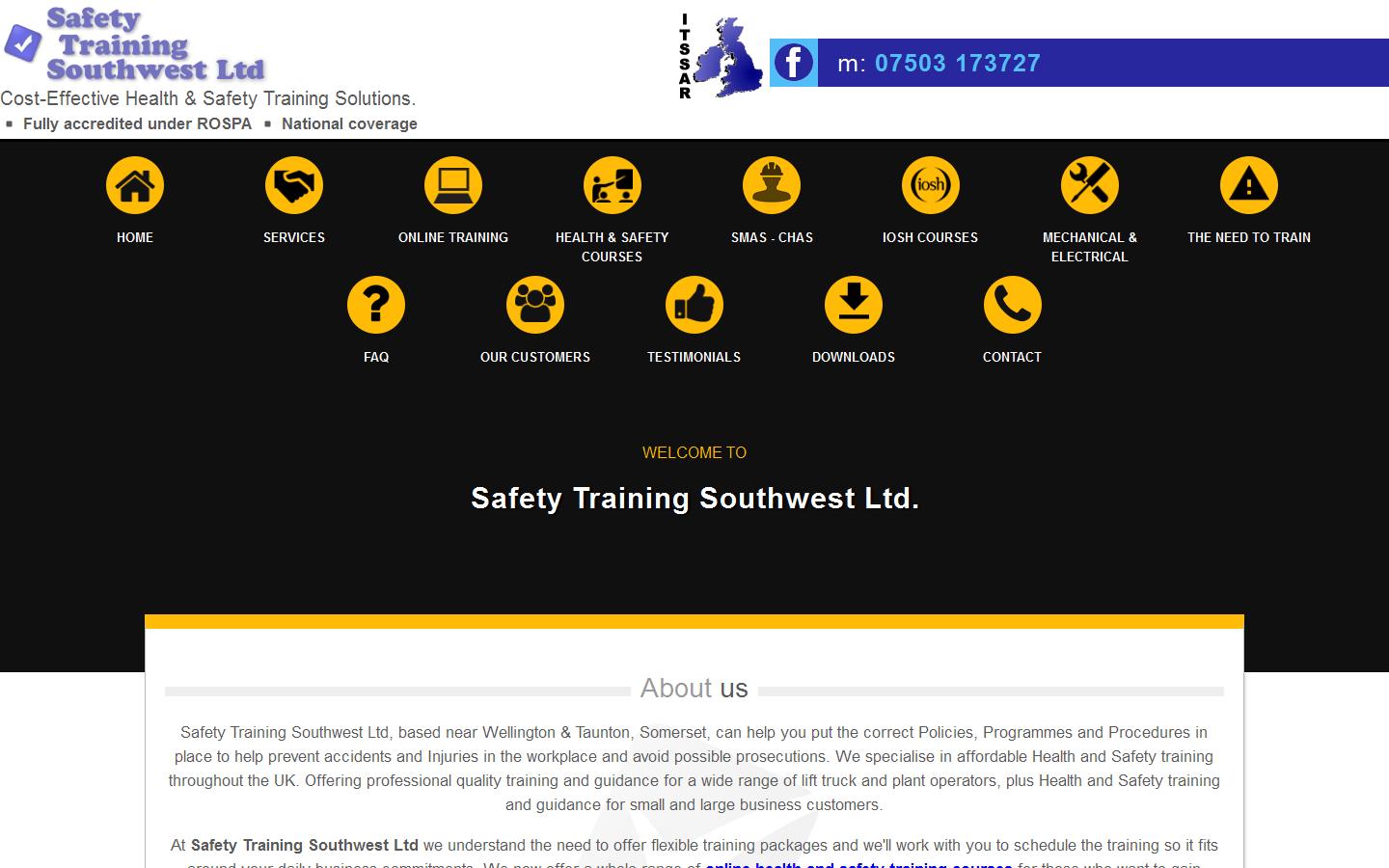 Safety Training Southwest Website