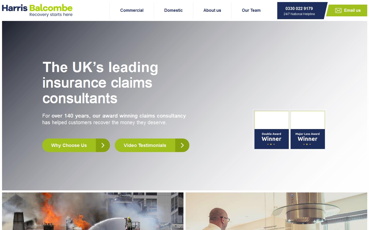 Harris Balcombe Website