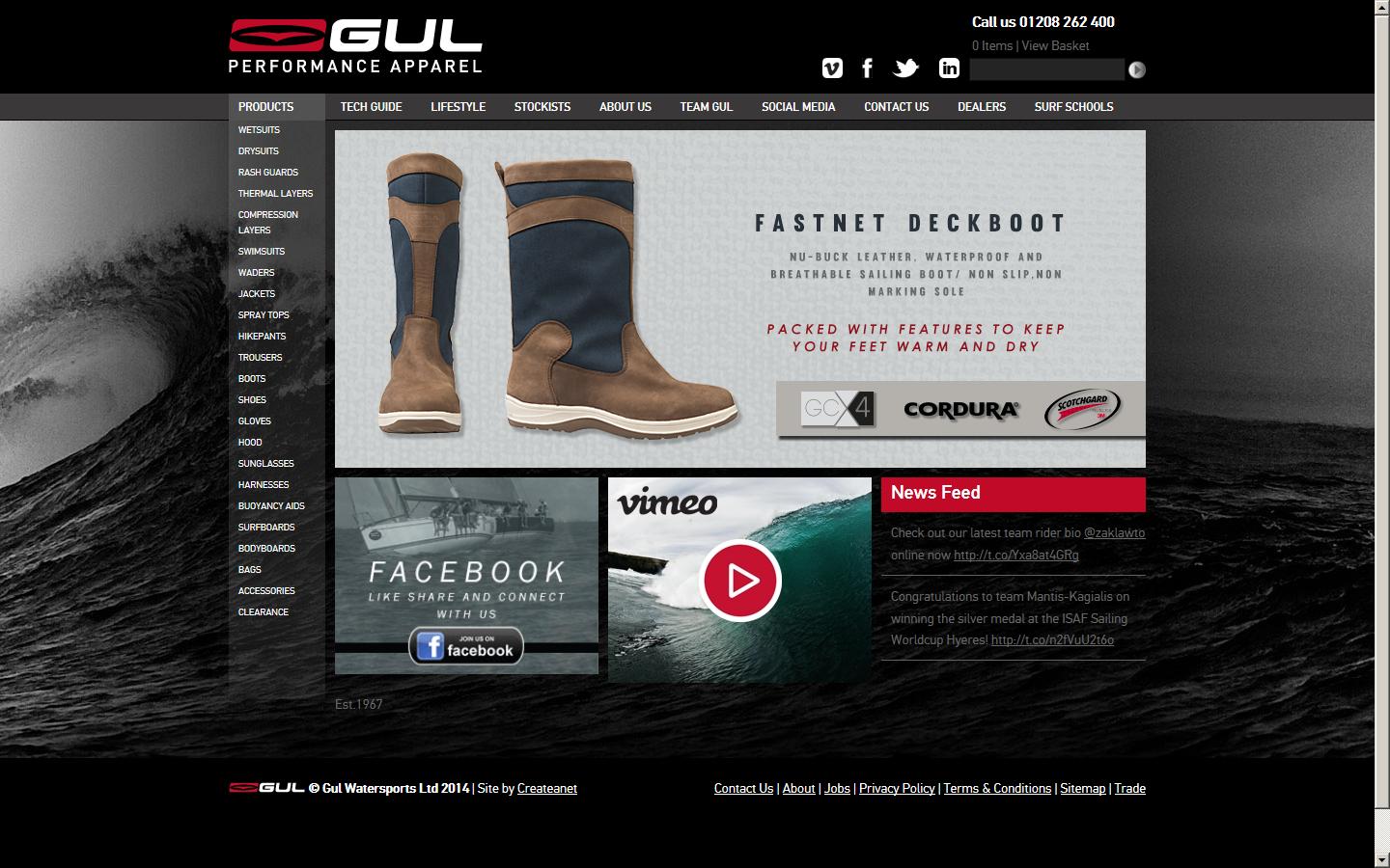 G U L International Ltd Website