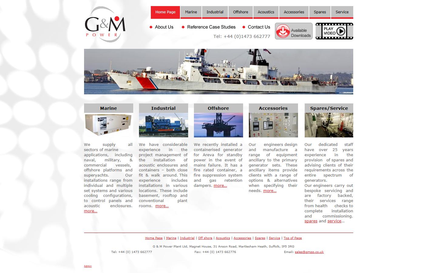 G & M Power Plant Ltd Website
