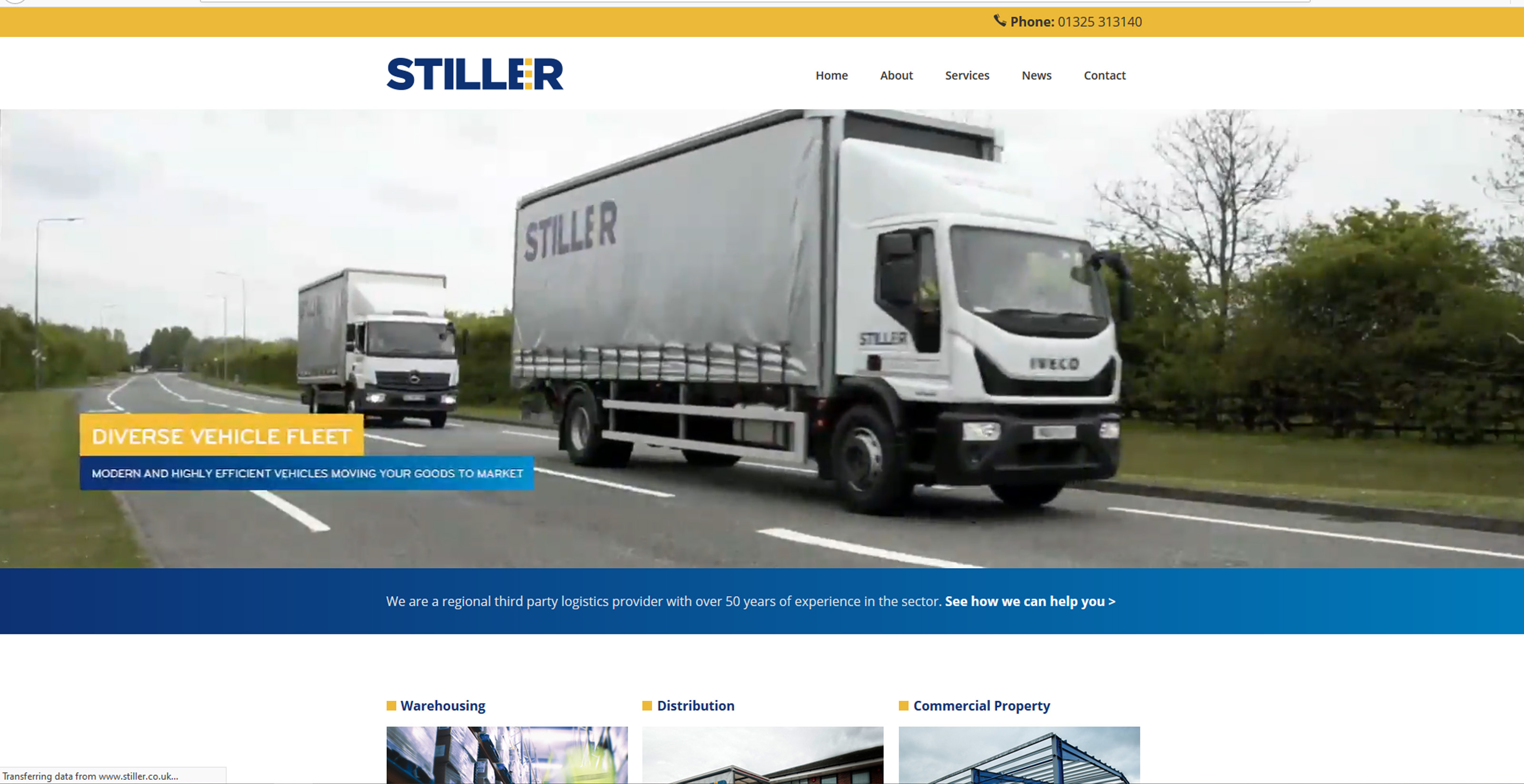 G. Stiller (Transport) Ltd Website