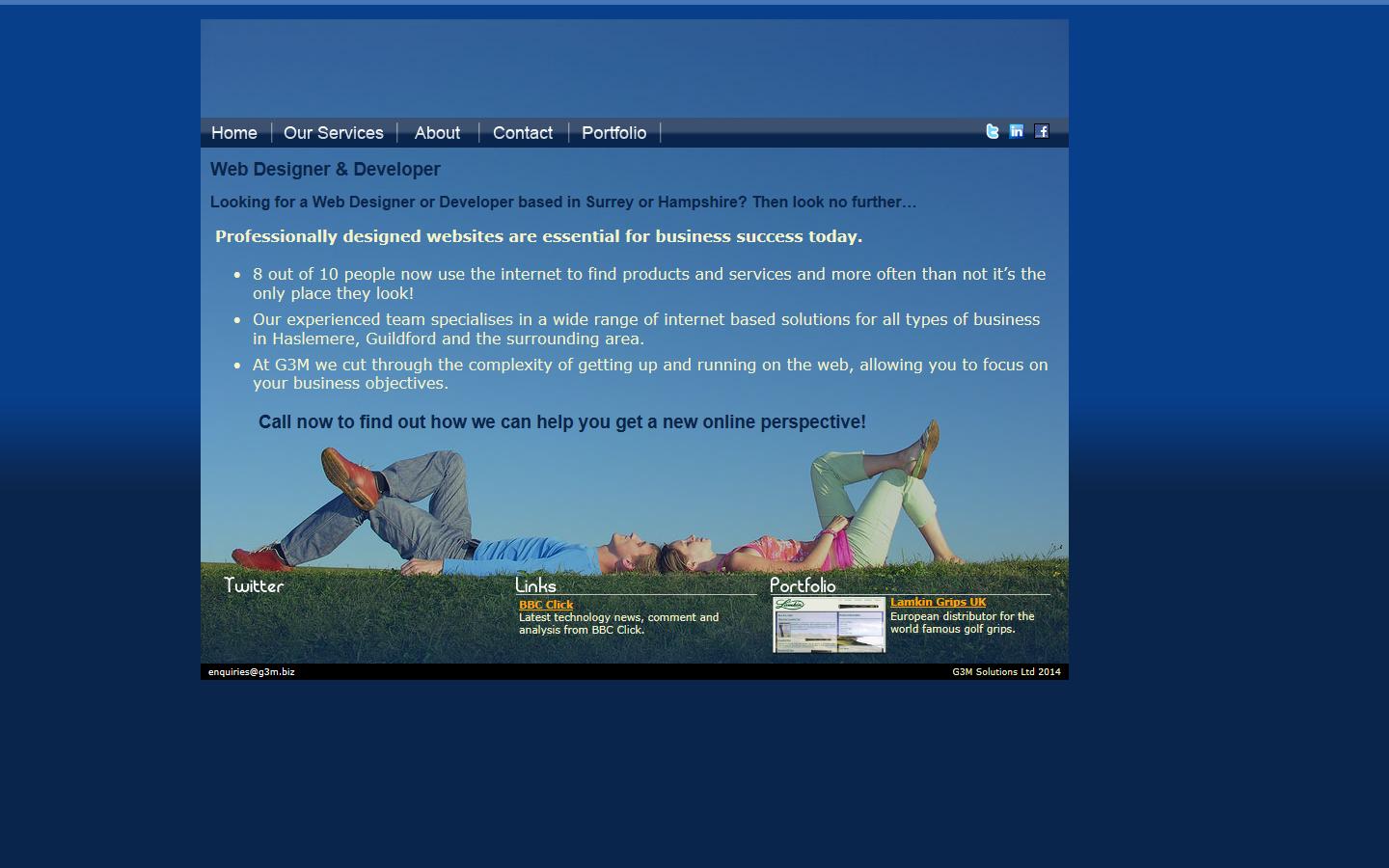 G3M Solutions Ltd Website