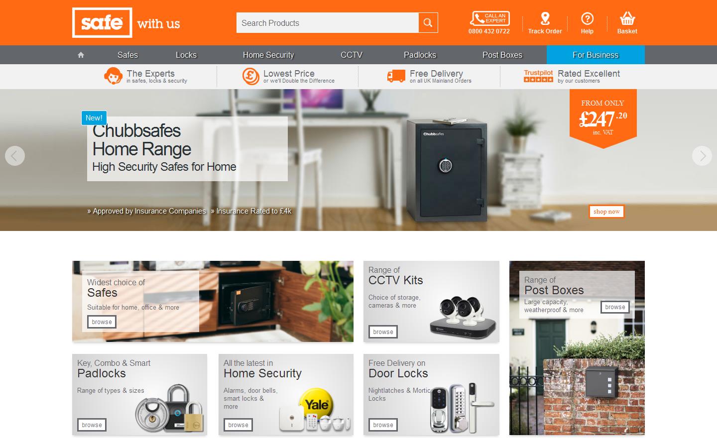 The Safe Shop Website