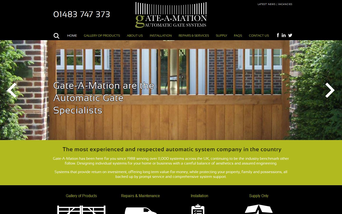 Gate-A-Mation Ltd Website