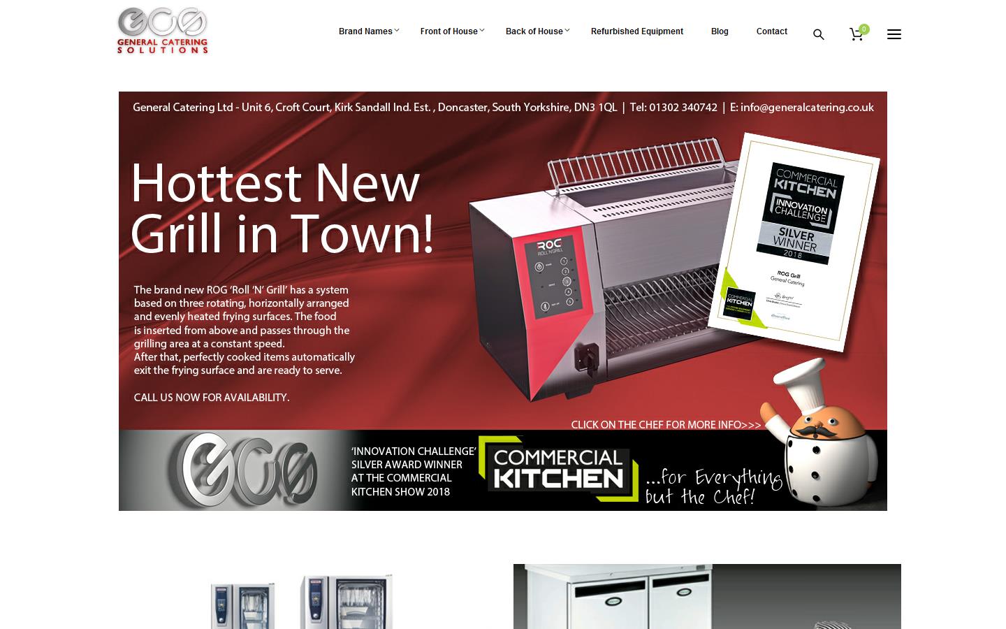 General Catering Ltd Website