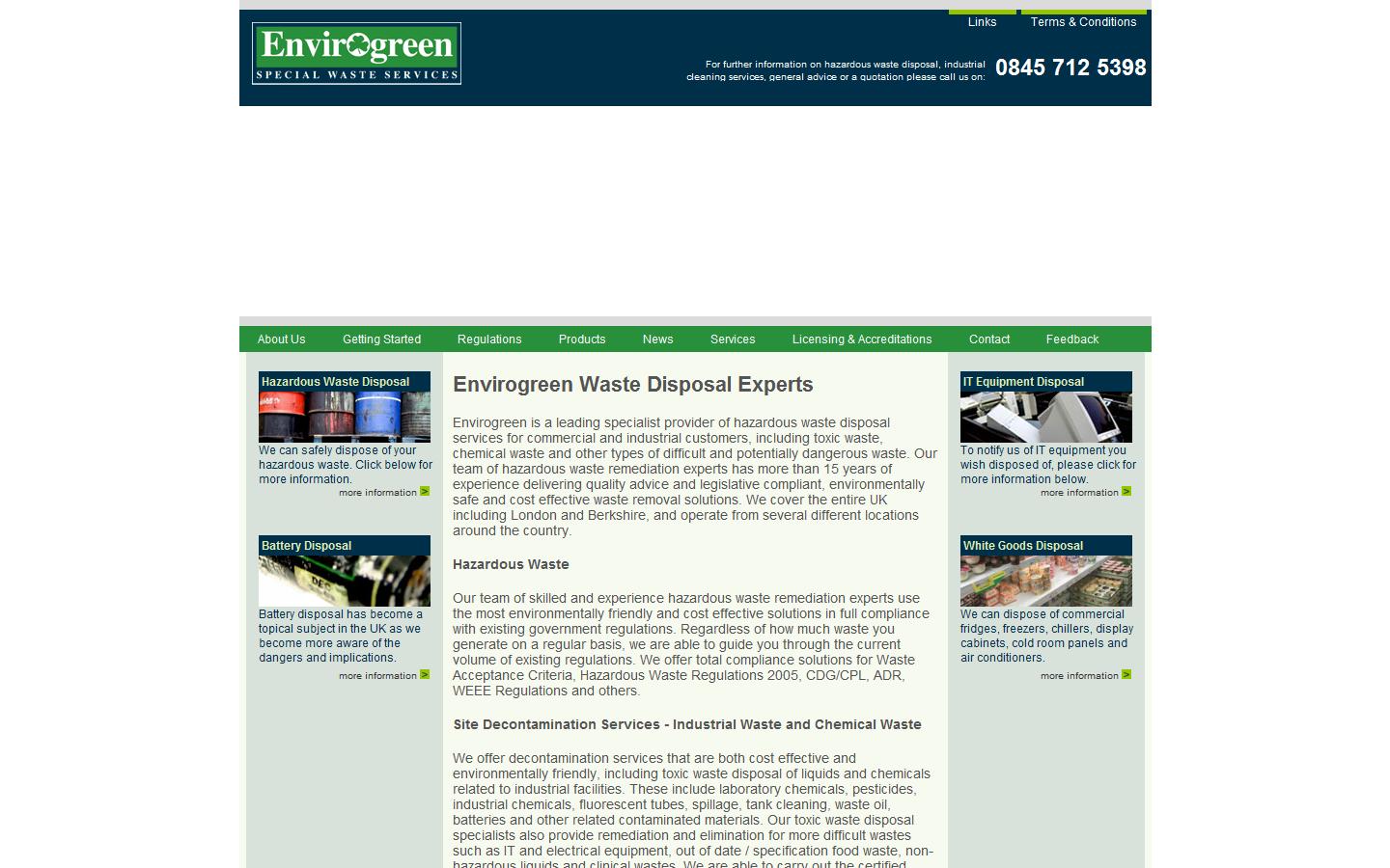 Envirogreen Website