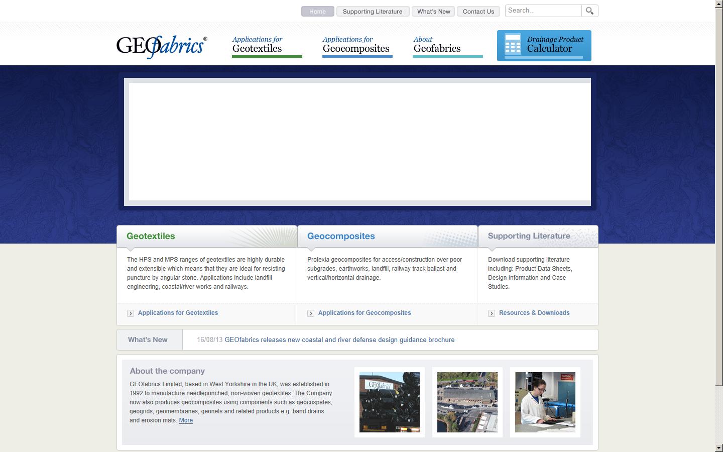 Geofabrics Ltd Website