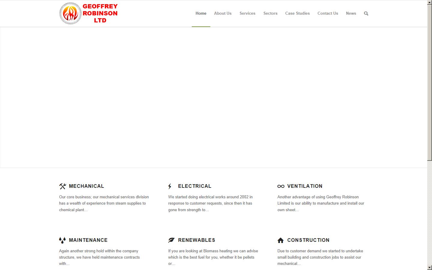 Geoffrey Robinson Ltd Website