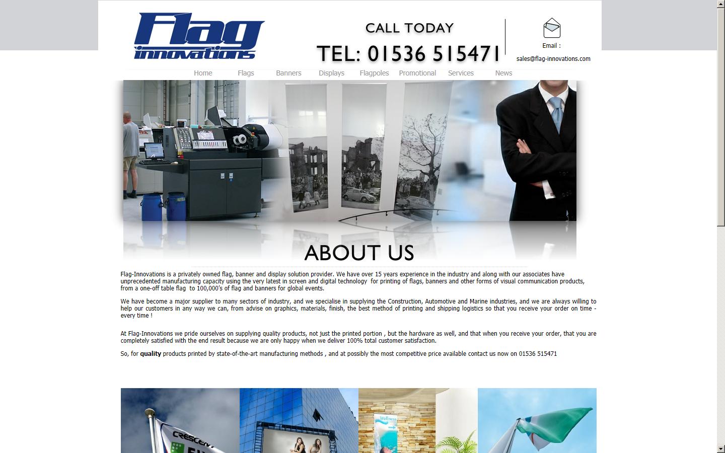 Flag Innovations Website