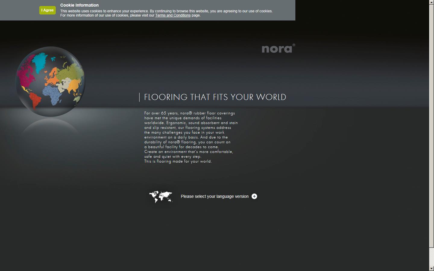 Nora Flooring Systems UK Ltd Website