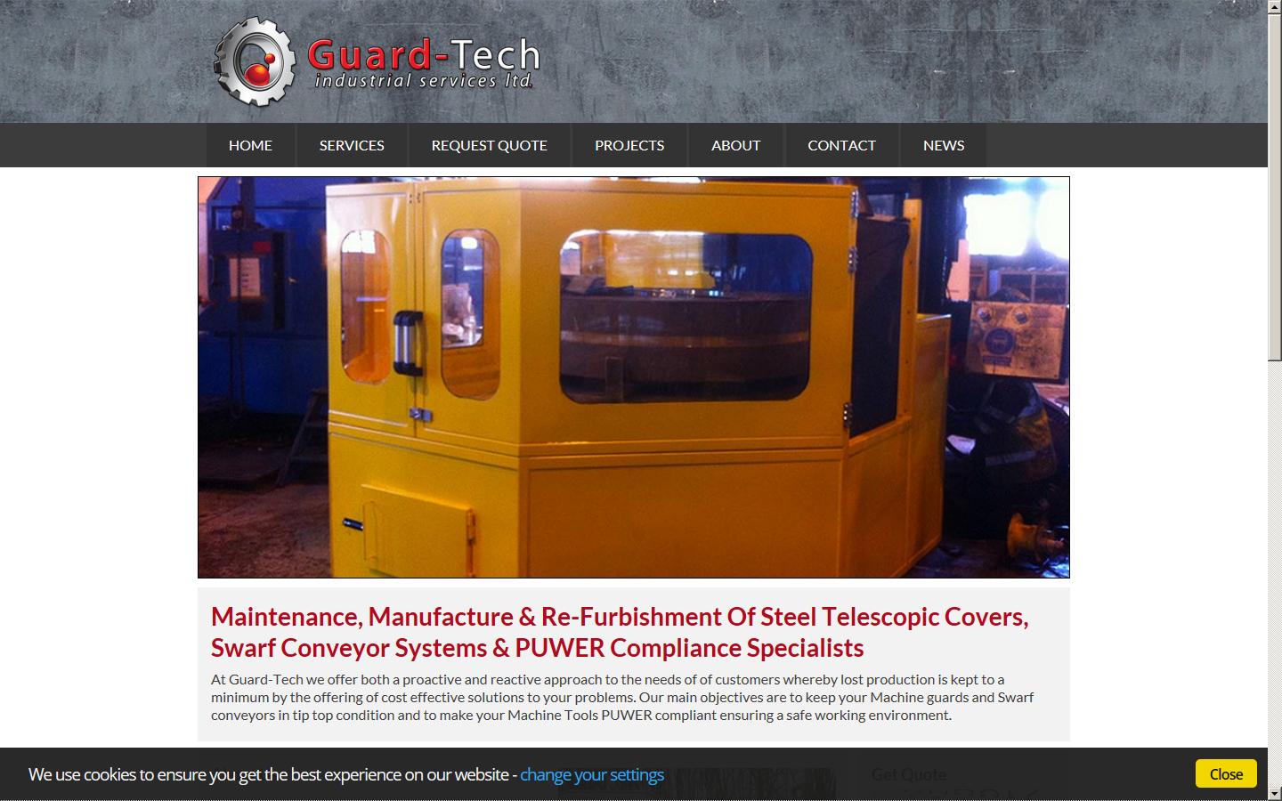 Guard-tech Industrial Services Ltd Website