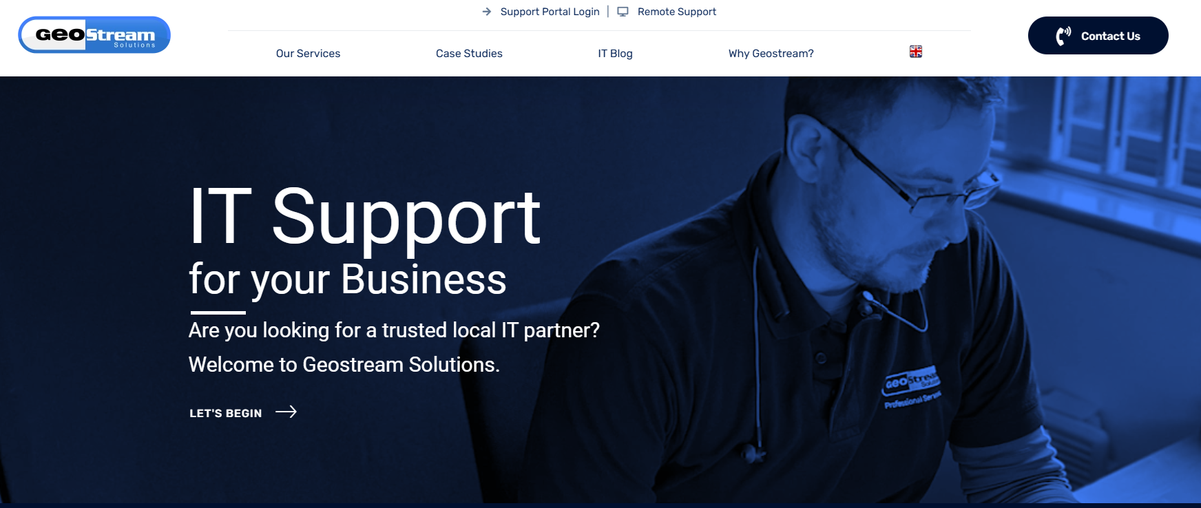 Geostream Solutions Ltd Website