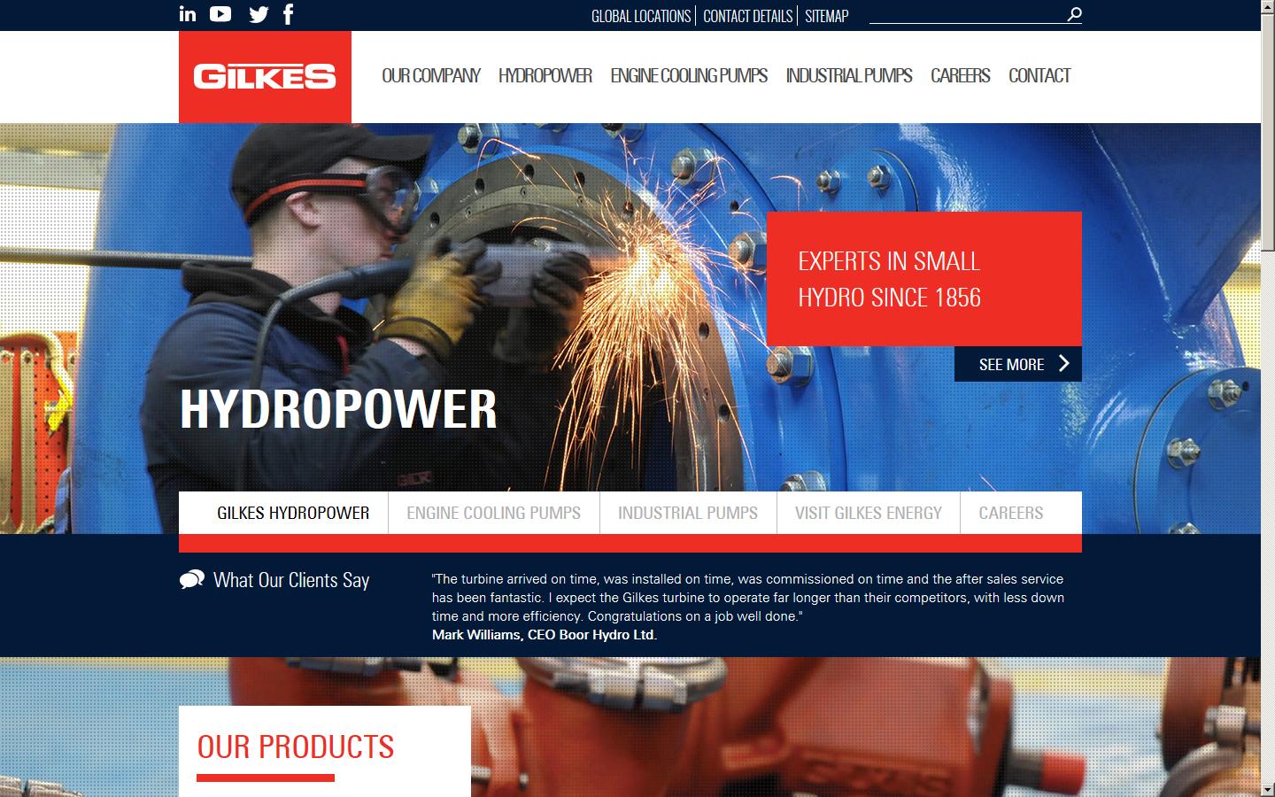 Gilbert Gilkes & Gordon Ltd Website