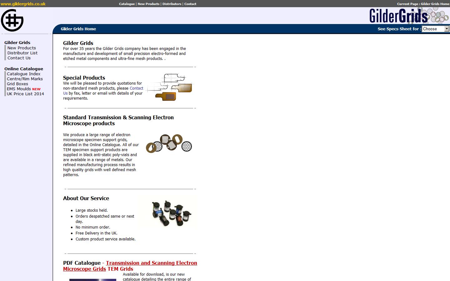 Gilder Grids Website