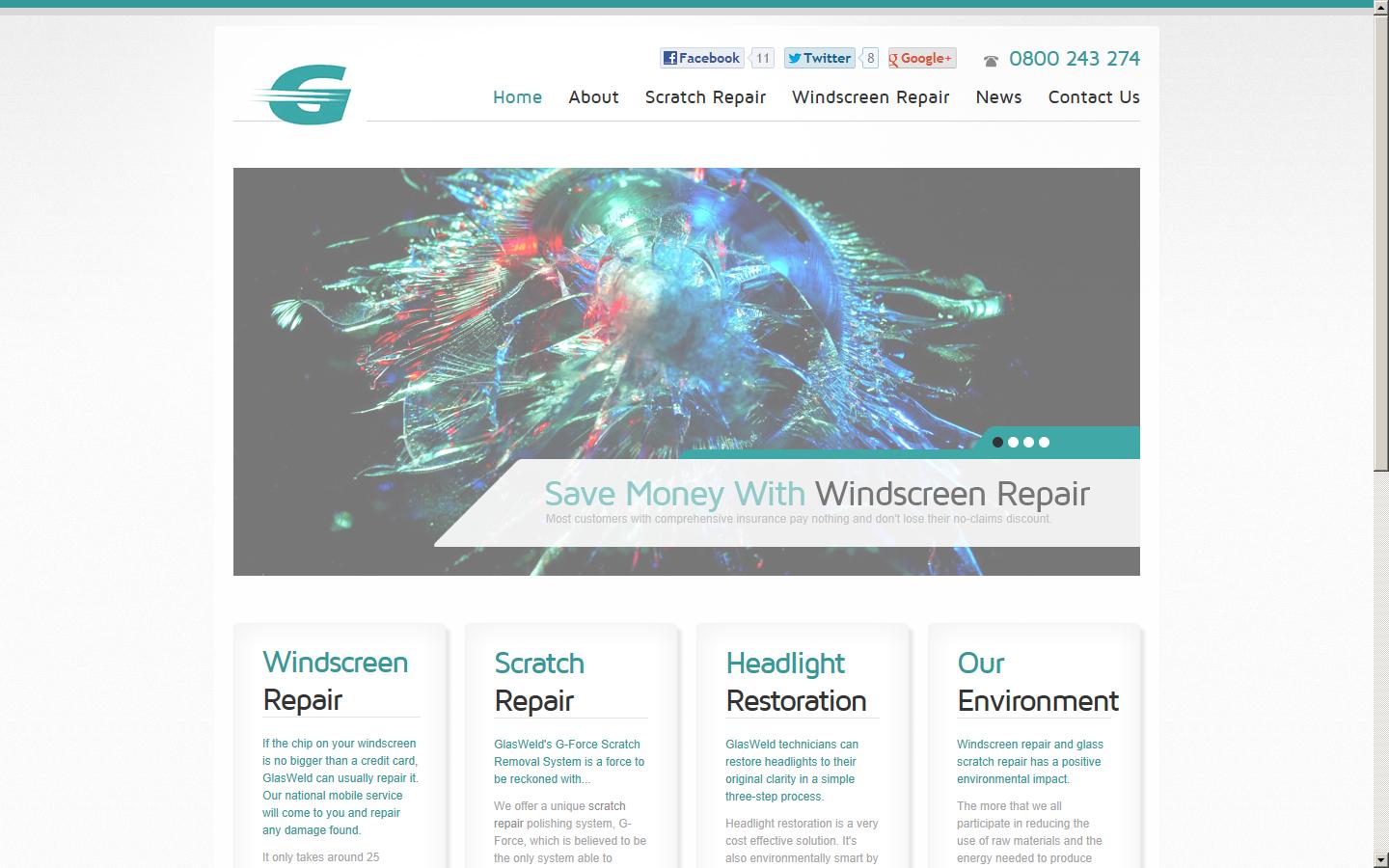Glas Weld Systems Ltd Website