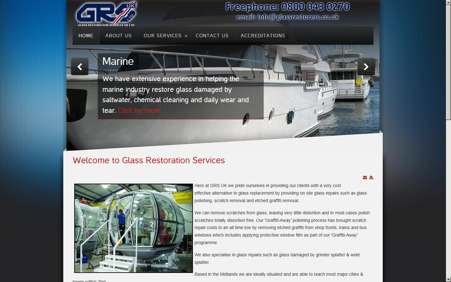 Glass Doctor UK Ltd Website