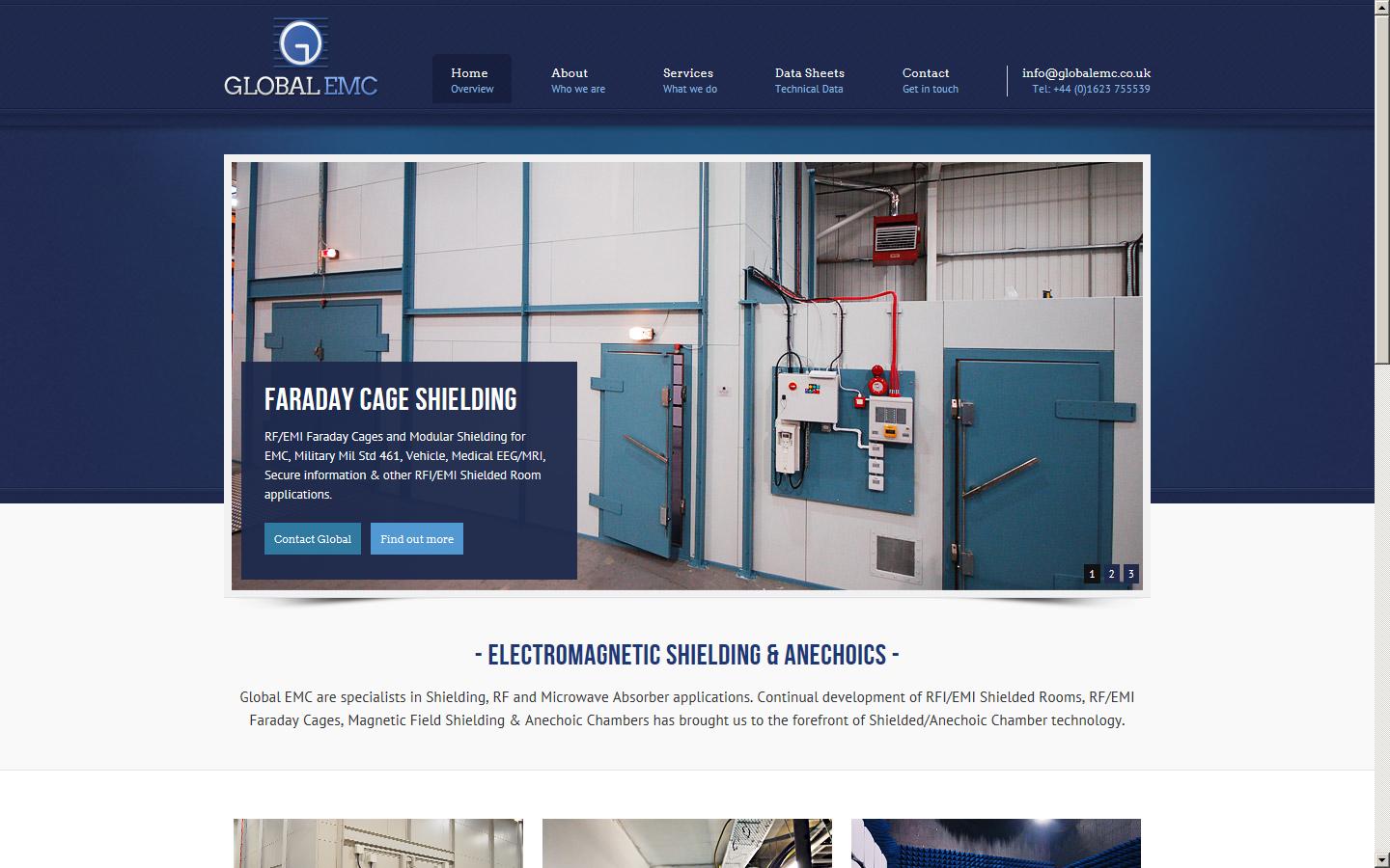 Global EMC UK Ltd Website