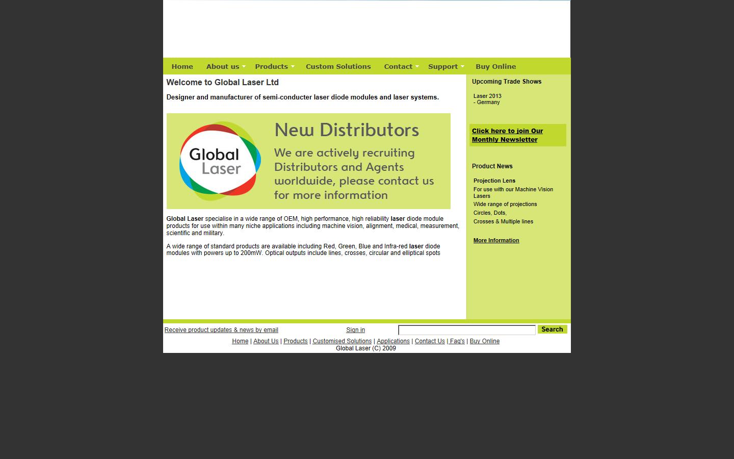 Global Laser Technology Solutions Ltd Website