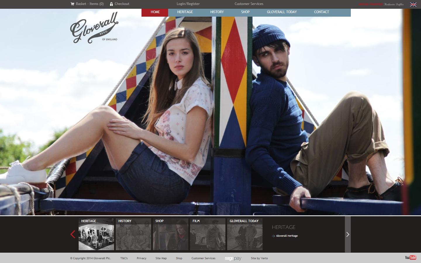 Gloverall Plc Website