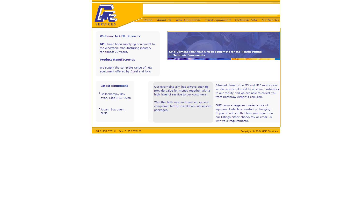 GME Services Website