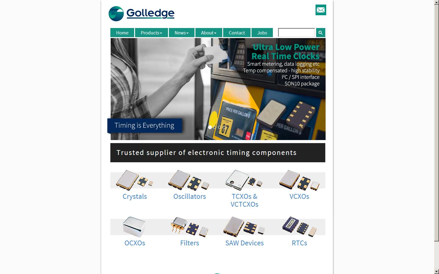 Golledge Electronics Ltd Website