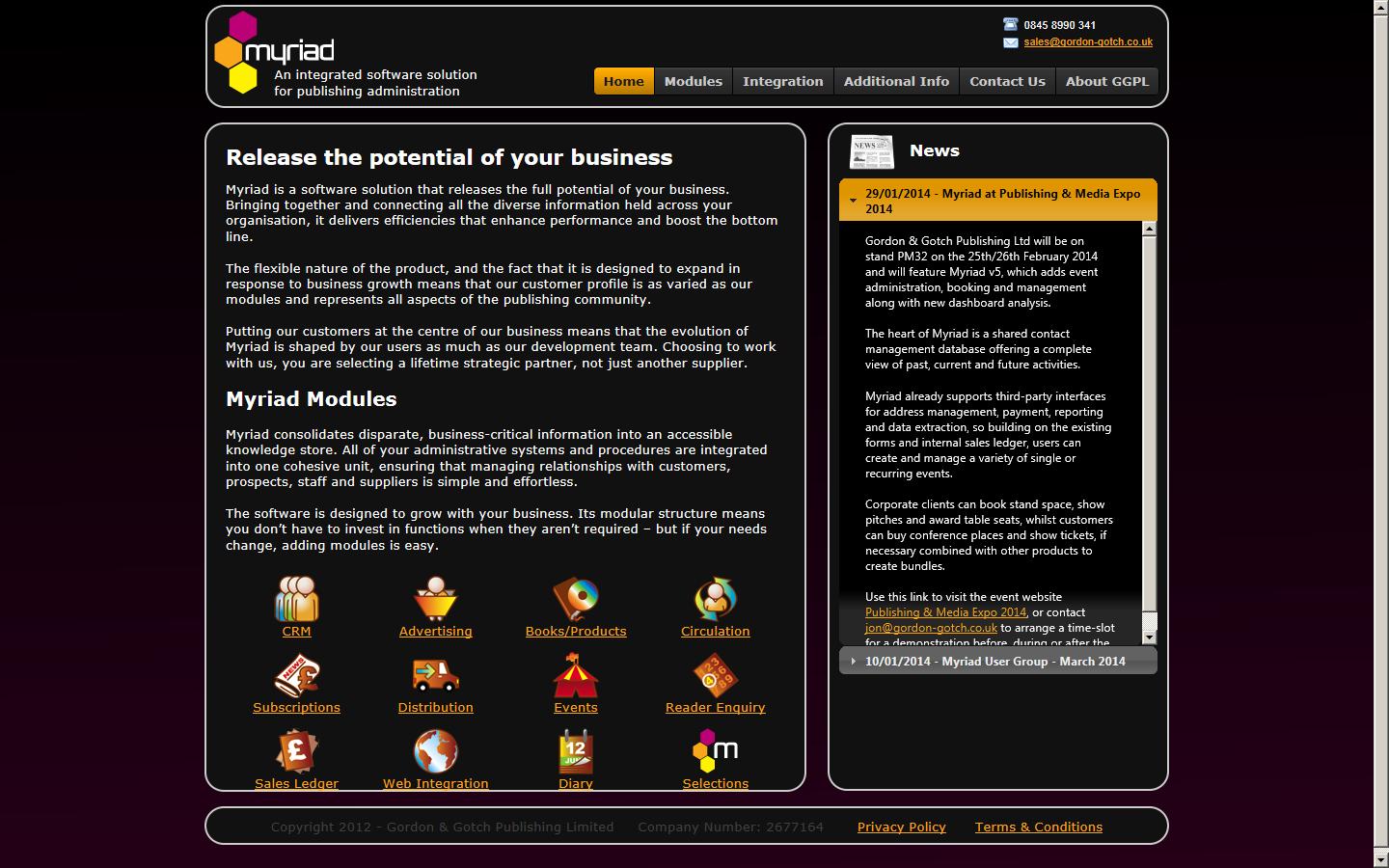 Gordon & Gotch Publishing Ltd. Website