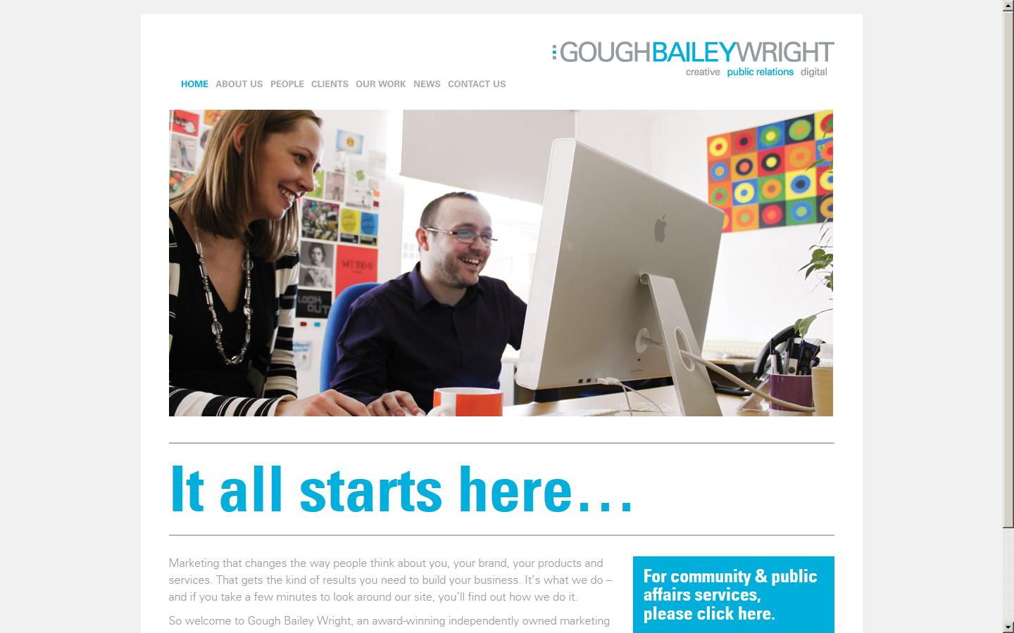 Gough Bailey Wright Website