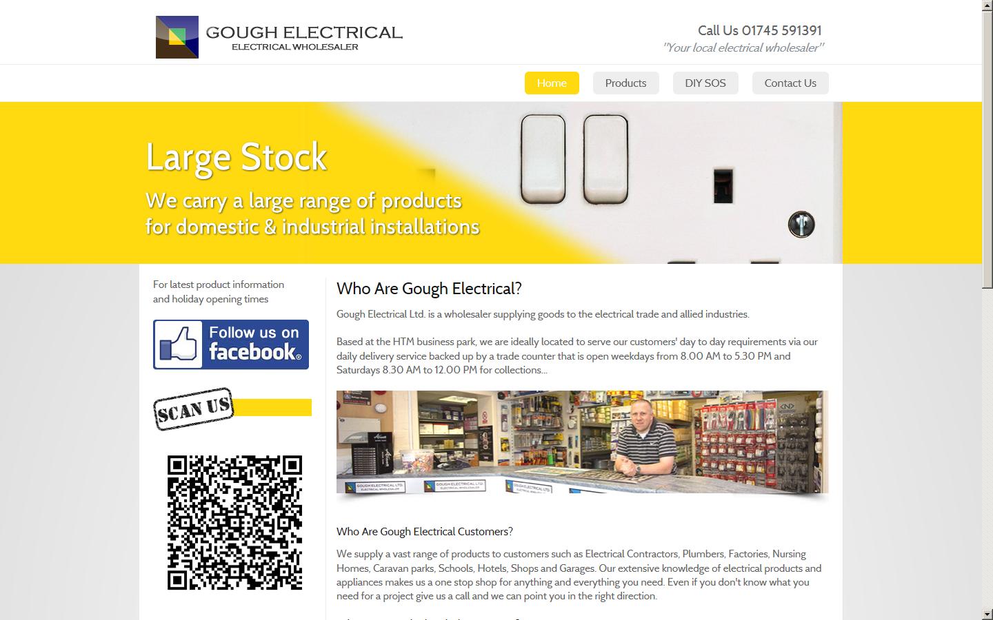 Gough Electrical Ltd. Website