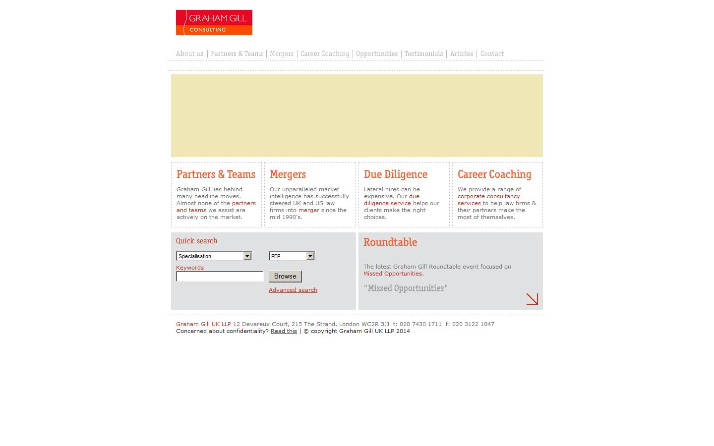 Graham Gill & Young Website