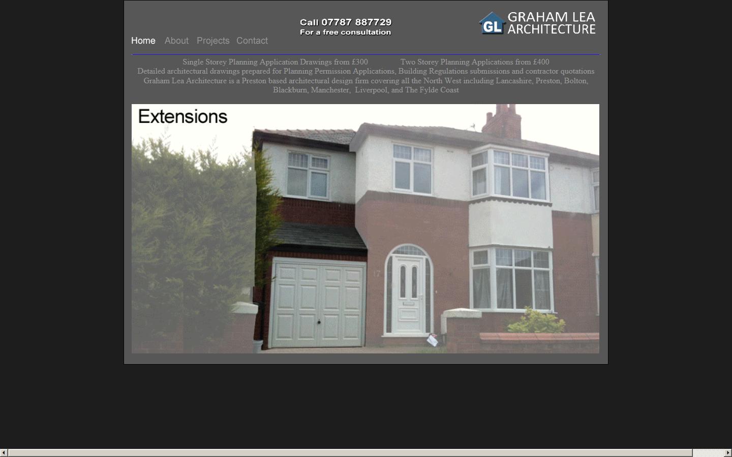 Graham Lea Architecture Website