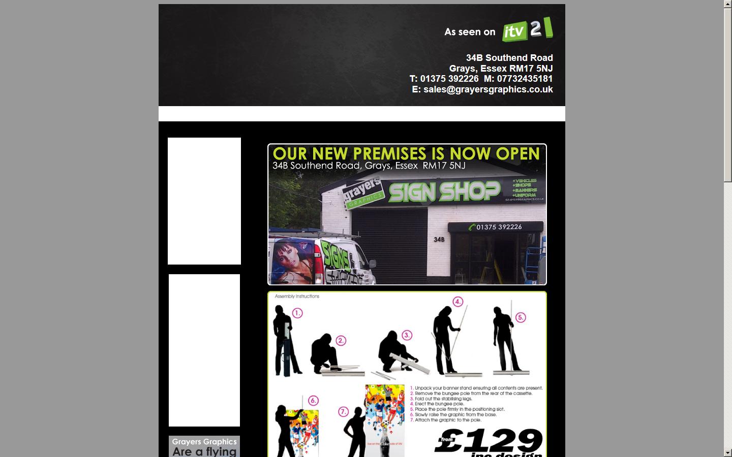 Grayers Graphics Website