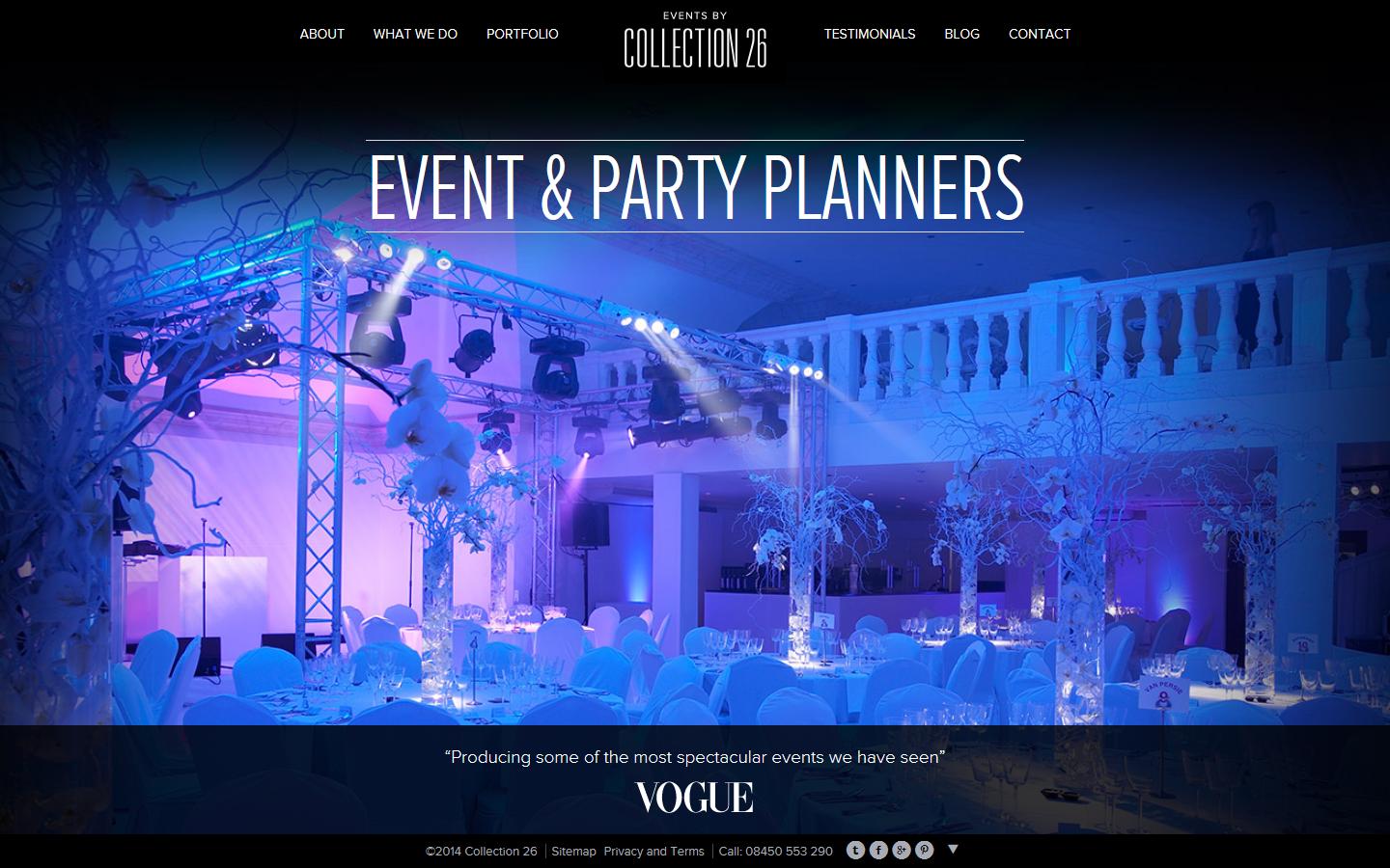 Green Ant Events Website