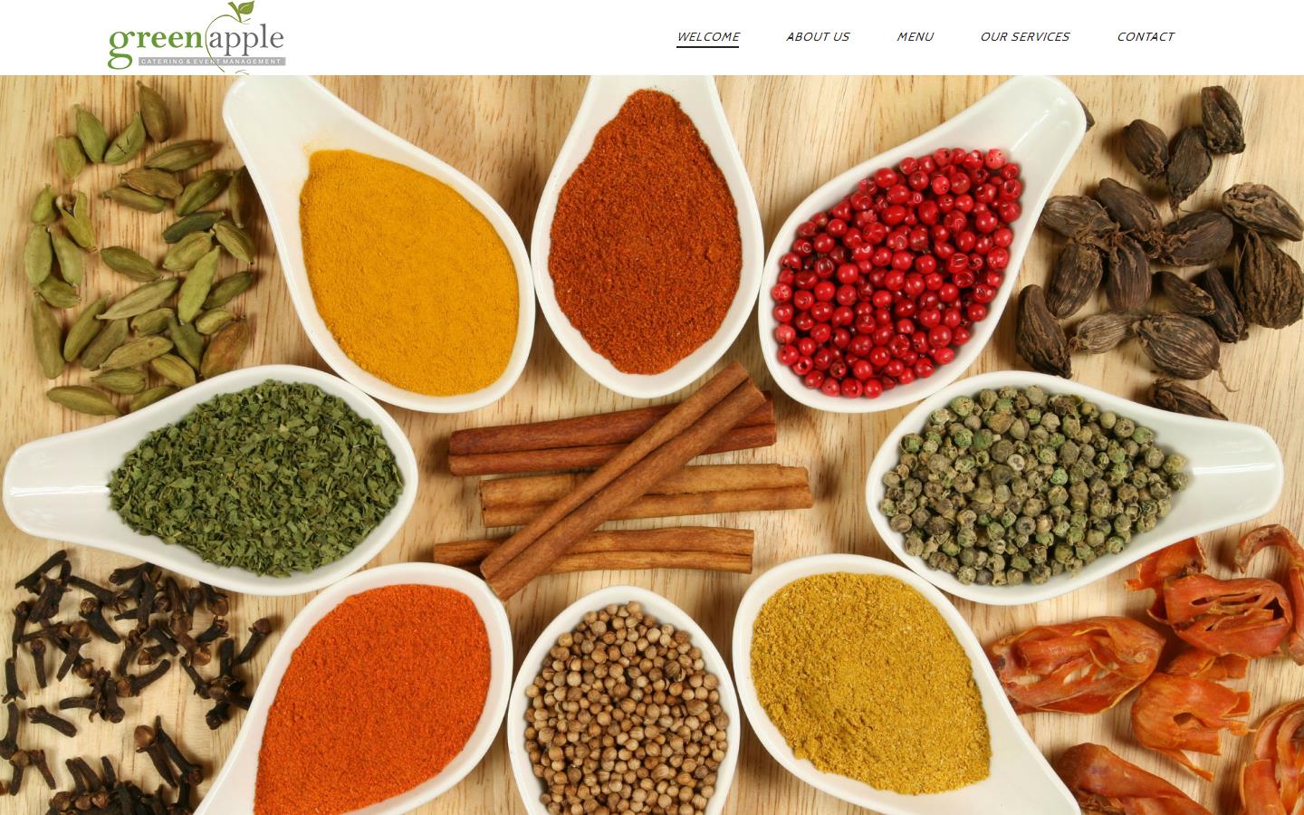 Green Apple Catering Ltd Website