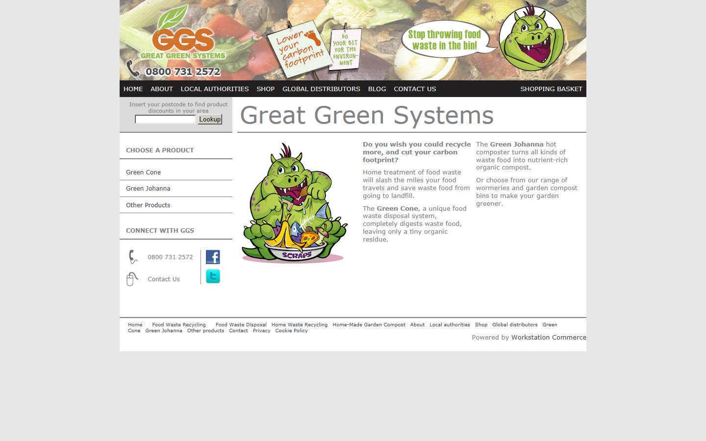 Great Green Systems Website