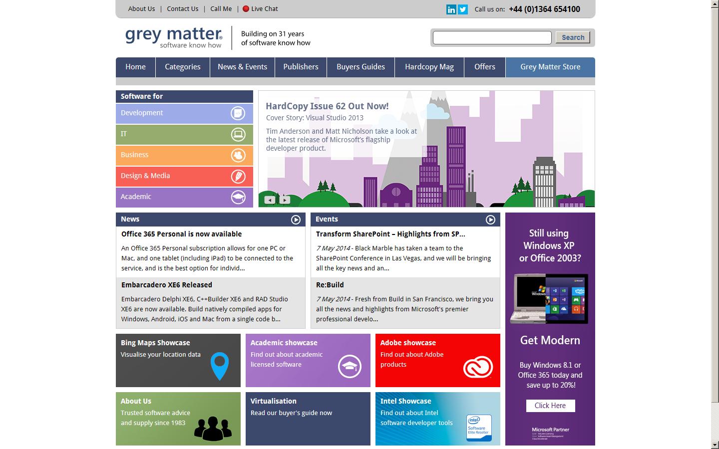 Grey Matter Website