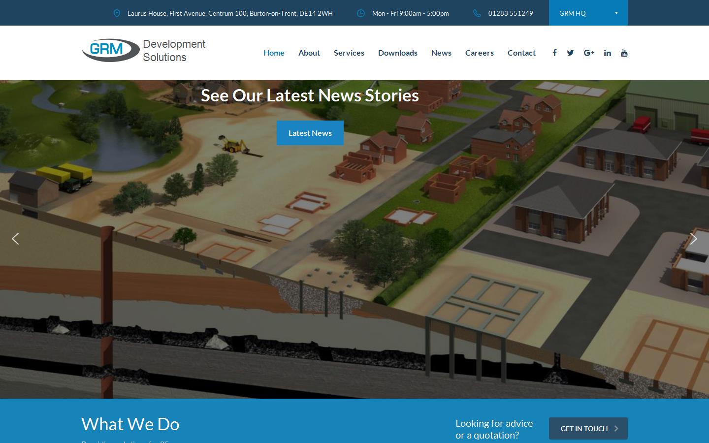 GRM Development Solutions Ltd Website