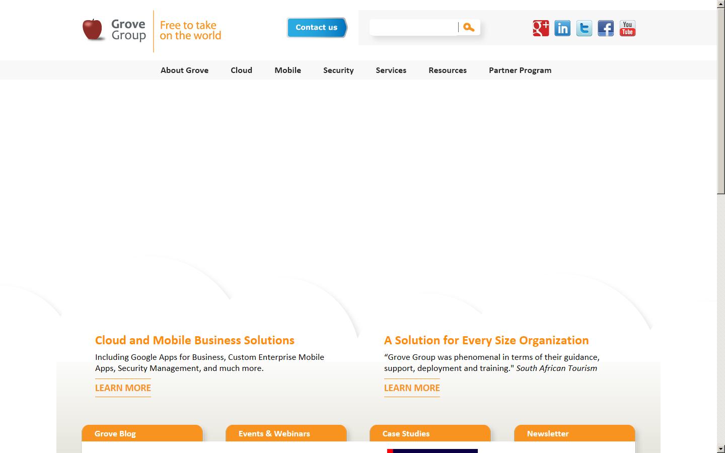 Grove Group UK  Website