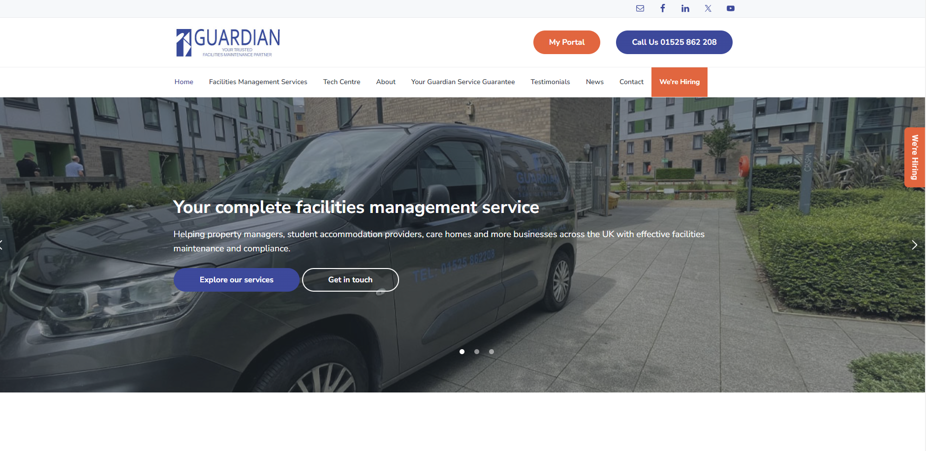Guardian Environmental Group Ltd Website