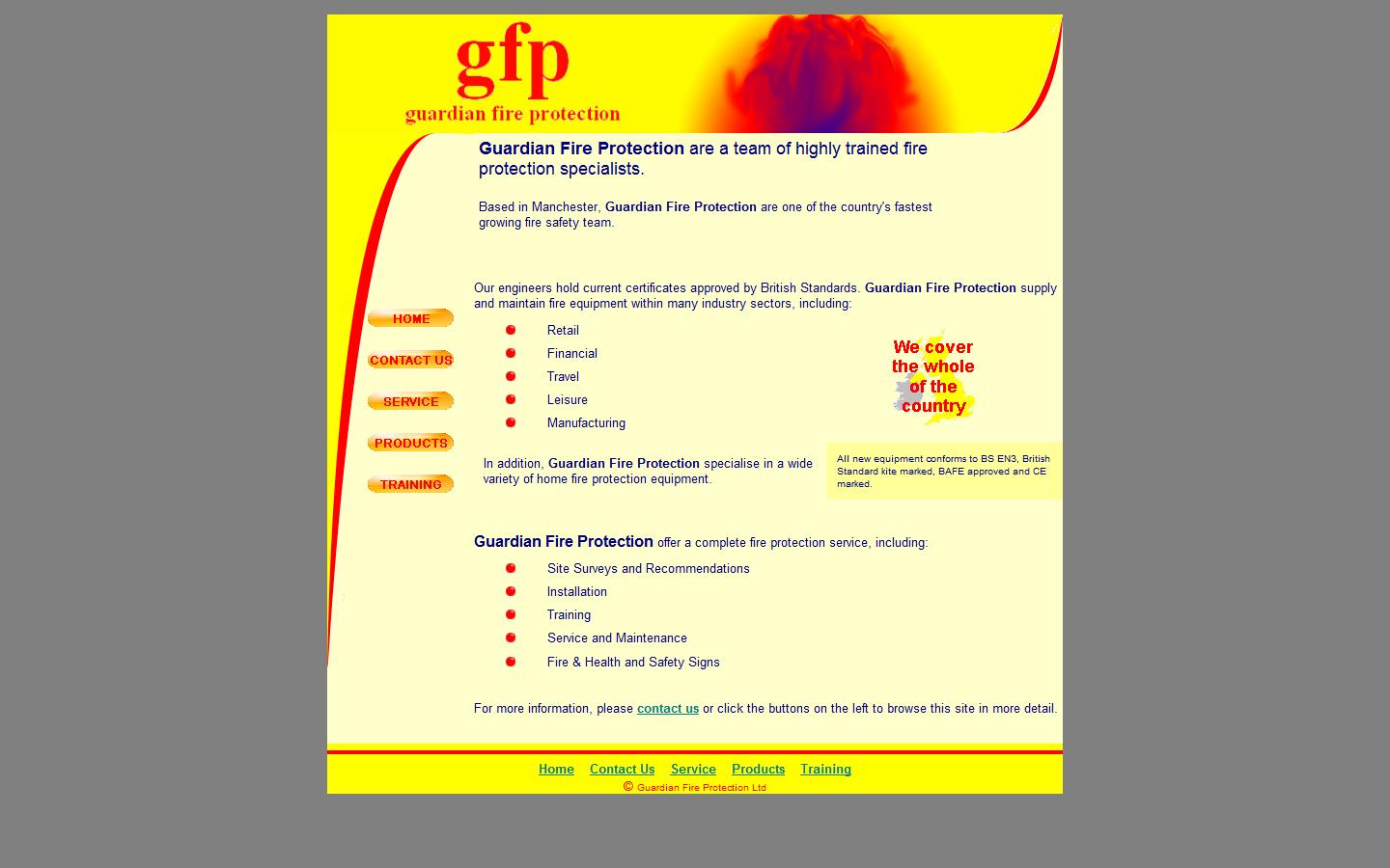 Guardian Fire Protection Website