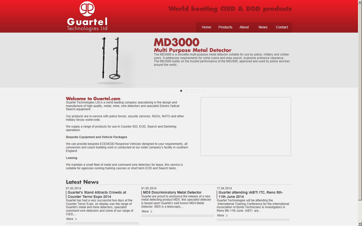 Guartel Technologies LTD Website