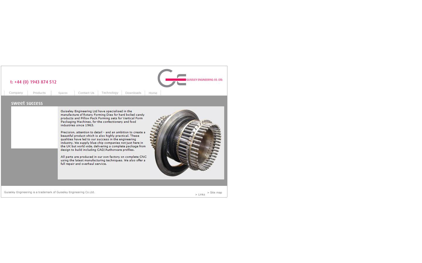 Guiseley Engineering Co. Ltd Website