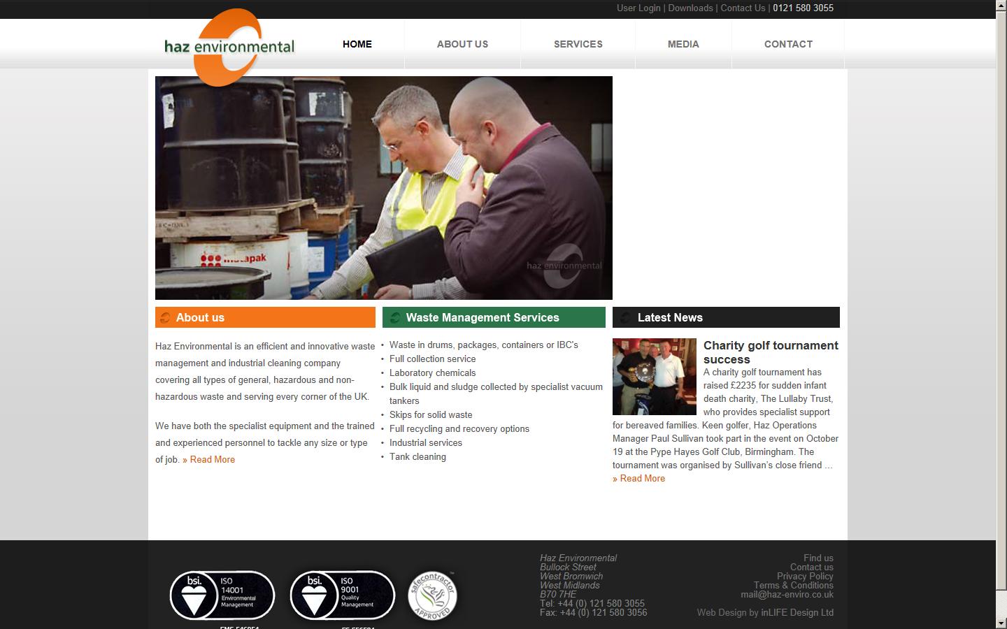 H A Z Environmental Website