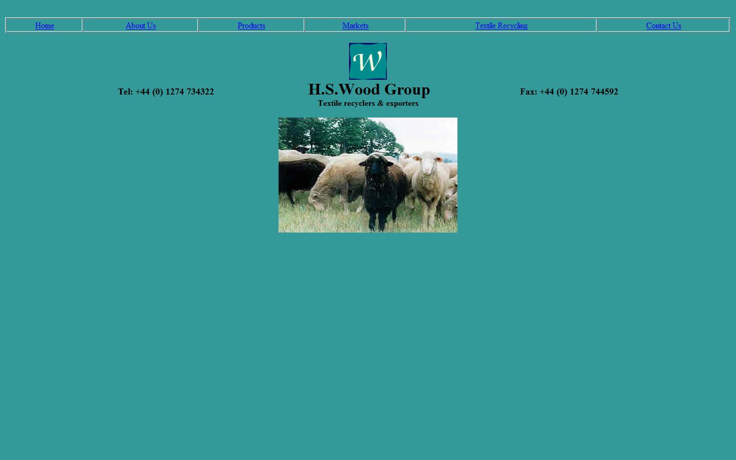 H.S.Wood Group Website