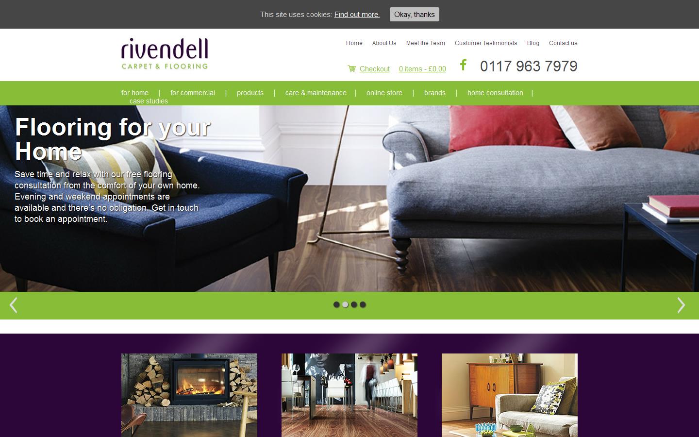 Rivendell Carpets & Flooring Website
