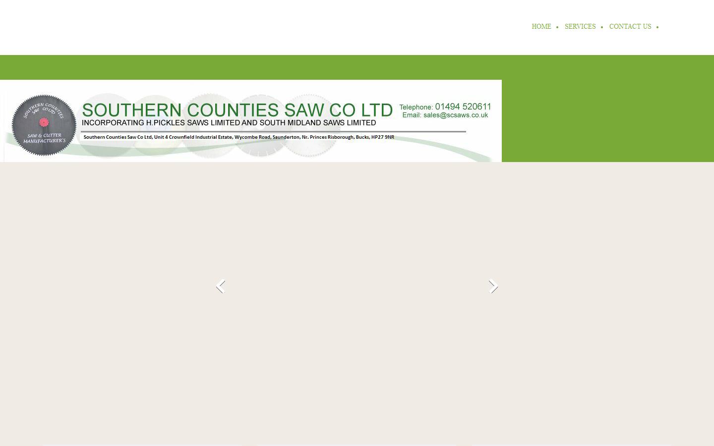 Southern Counties Saw Co Ltd Website